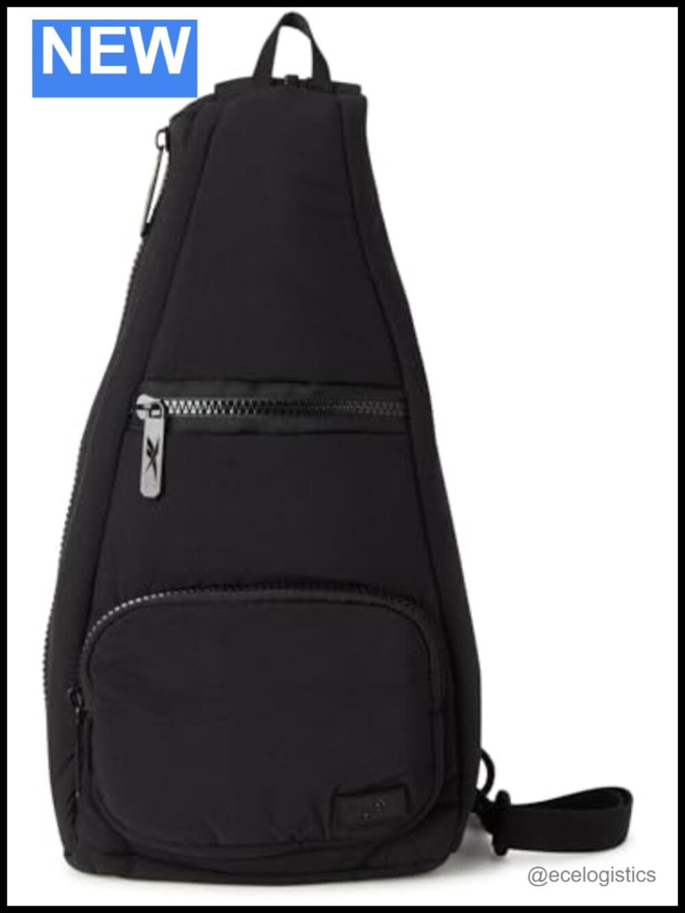 Convertible Crossbody Sling Bag - Washed Nylon, Travel Gym Essentials